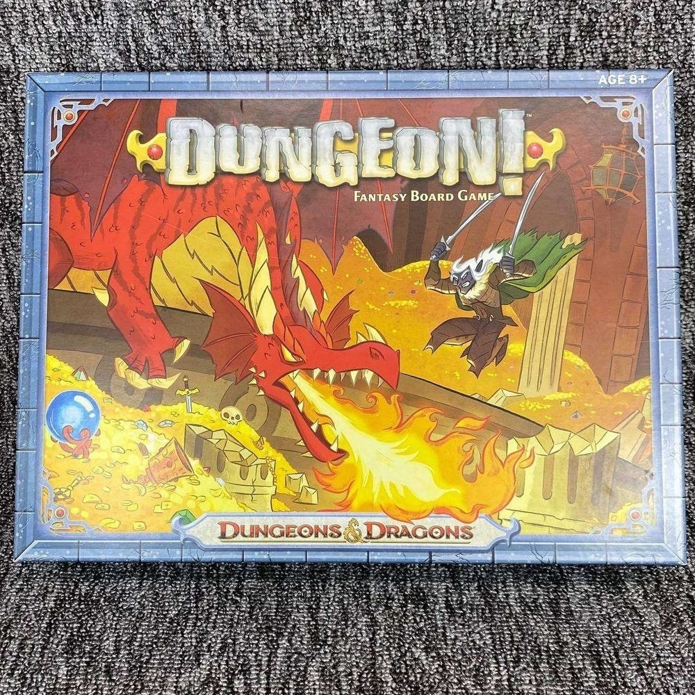 D&D Dungeon Fantasy Board Game 2012 ‎ Wizards of the Coast Complete Fantasy RPG